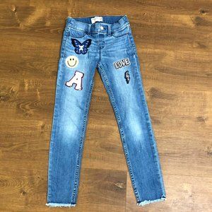Abercrombie kids girls stretch skinny jeans. size 10